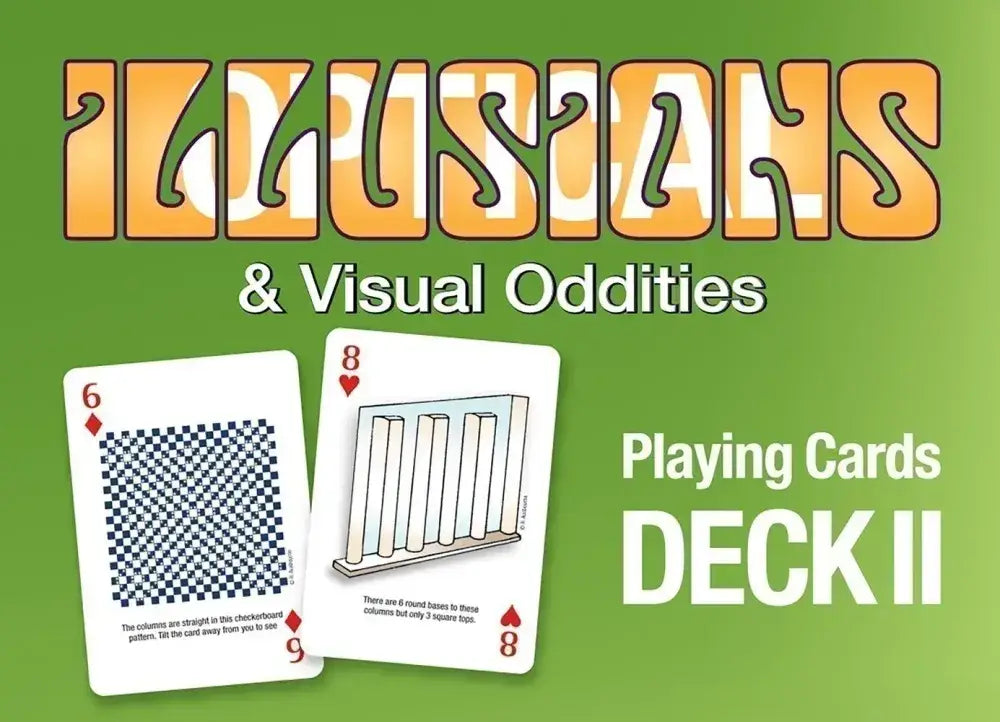 Optical Illusions & Visual Oddities II Playing Cards (ONLINE ORDER ONLY)