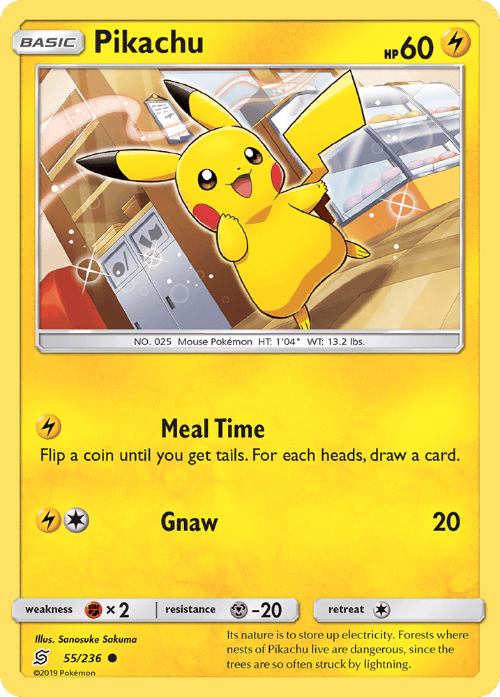 Pikachu (55/236) [Sun & Moon: Unified Minds] (Online Only)