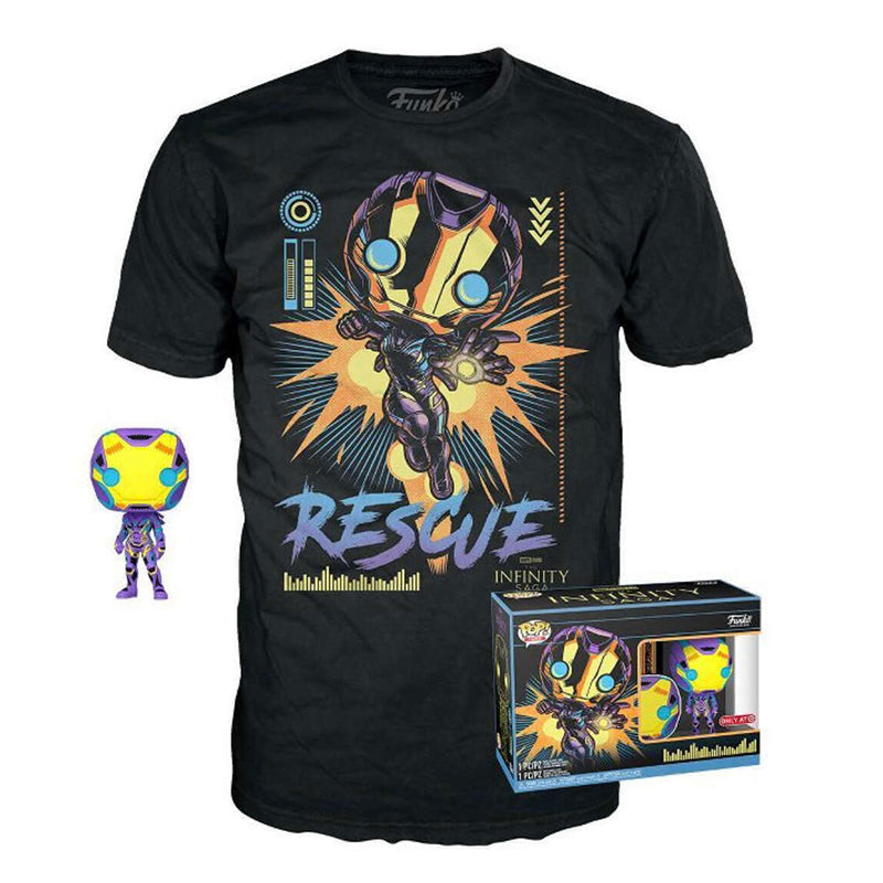Rescue (Black Light) & Rescue Tee (L, Sealed) 488 - Target Exclusive (Online Order Only)