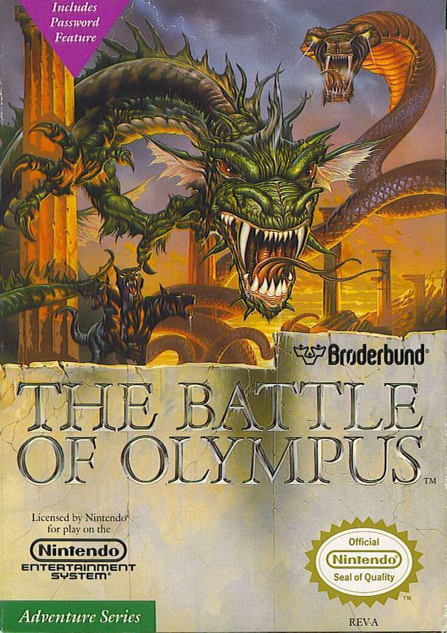 Battle of Olympus (Nintendo NES) (Online Only)