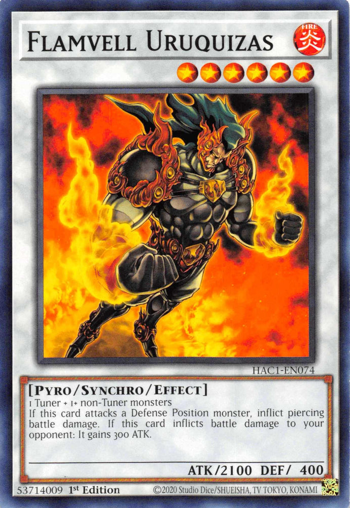 Flamvell Uruquizas [HAC1-EN074] Common (ONLINE ORDER ONLY)
