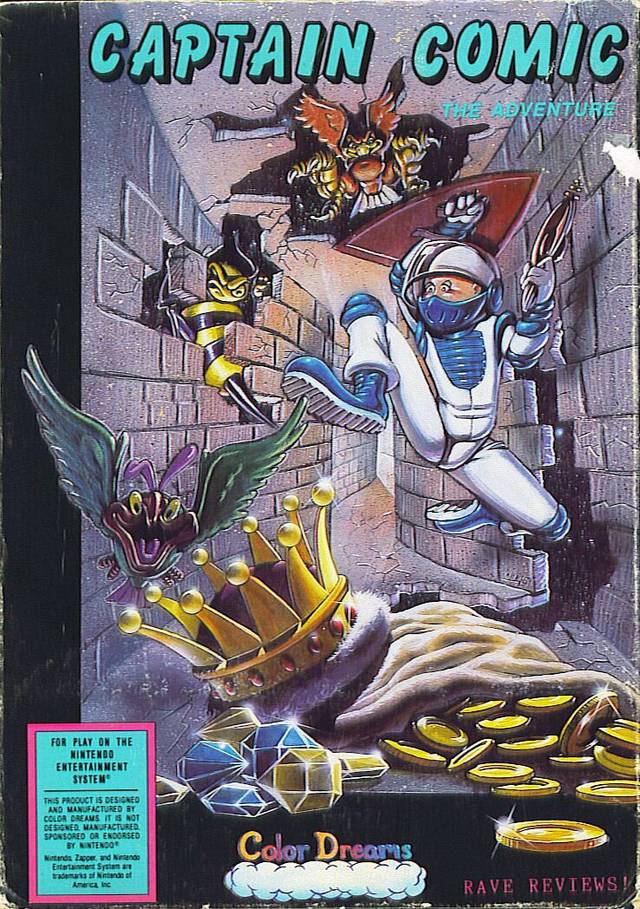 Captain Comic: The Adventure (Nintendo NES) (Online Order Only)