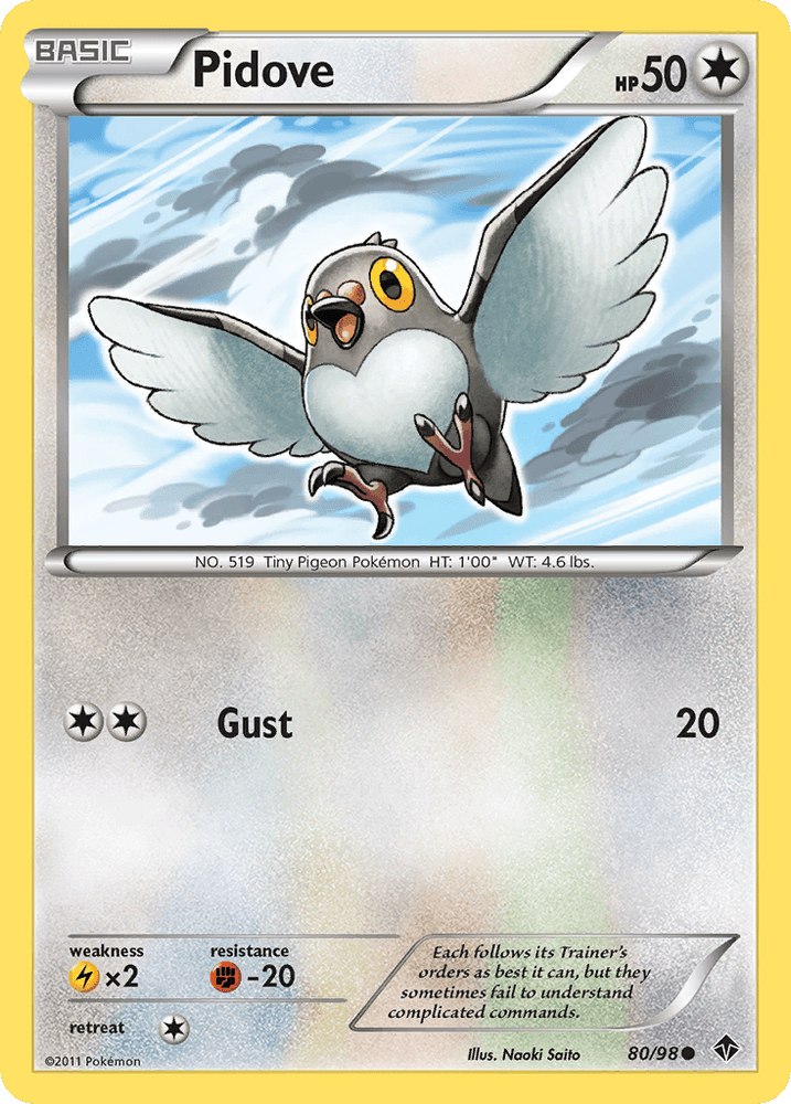 Pidove (80/98) [Black & White: Emerging Powers] (Online Only)
