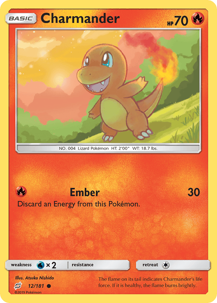 Charmander (12/181) [Sun & Moon: Team Up] (Online Only)