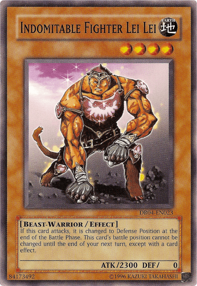 Indomitable Fighter Lei Lei [DR04-EN023] Common (ONLINE ORDER ONLY)