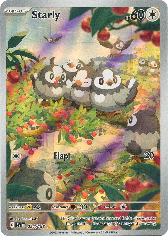 Starly (221/198) [Scarlet & Violet: Base Set] (Online Only)