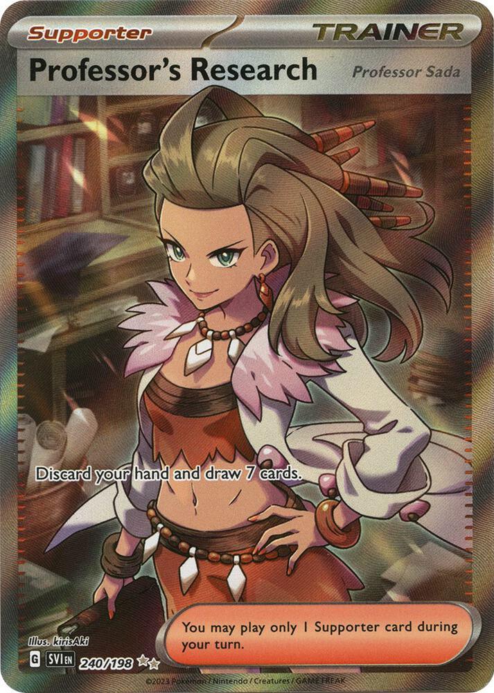 Professor's Research (240/198) [Scarlet & Violet: Base Set] (Online Only)