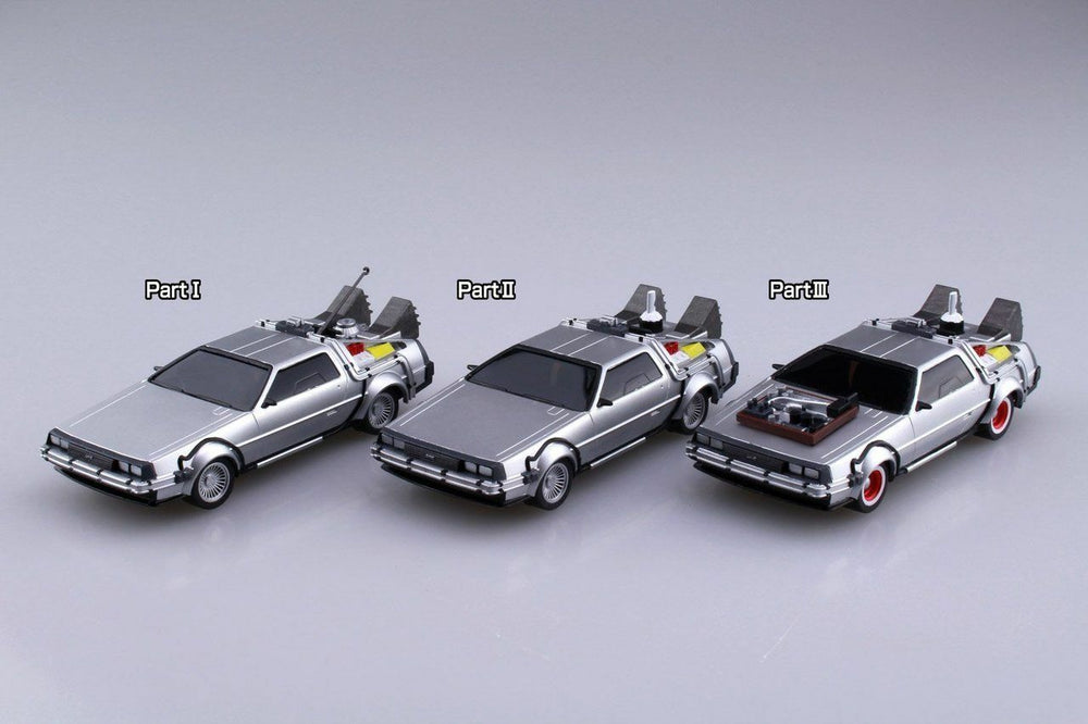 1/43 BACK TO THE FUTURE 1/43 Pullback DELOREAN from PART II Model Kit Figure (ONLINE ORDER ONLY)
