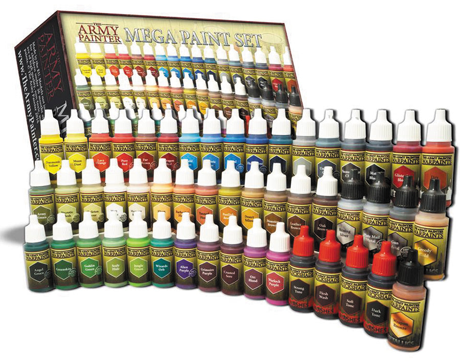 Army Painter Warpaints: Mega Paint Set (ONLINE ORDER ONLY)