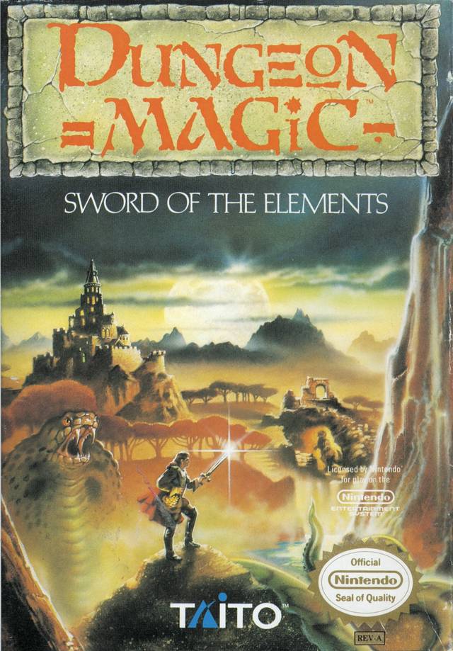 Dungeon Magic (Nintendo NES) (Online Order Only)
