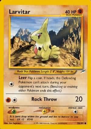 Larvitar (70/105) [Neo Destiny Unlimited] (Online Only)