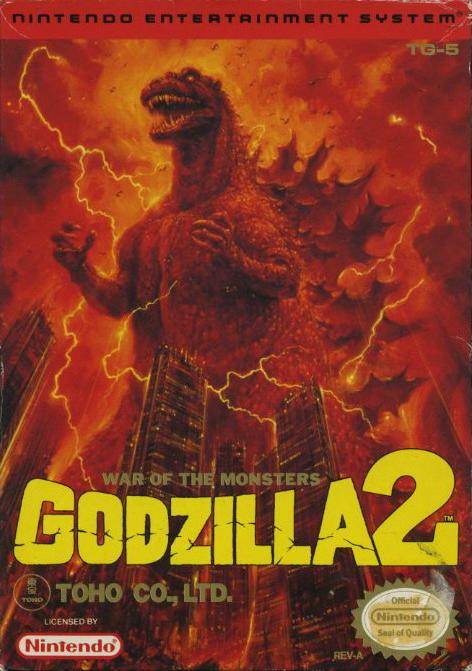 Godzilla 2 War of the Monsters (Nintendo NES) (Online Only)