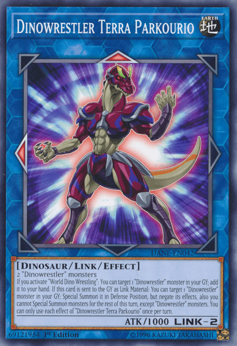 Dinowrestler Terra Parkourio [DANE-EN042] Common (ONLINE ORDER ONLY)