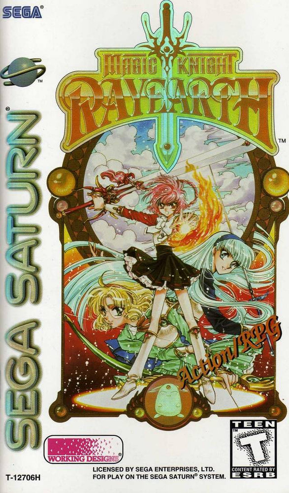 Magic Knight Rayearth (Sega Saturn) (ONLINE ORDER ONLY)