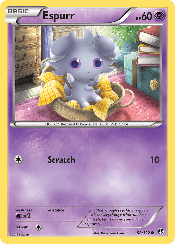 Espurr (58/122) [XY: BREAKpoint] (Online Only)