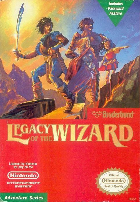 Legacy of the Wizard (Nintendo NES) (Online Order Only)