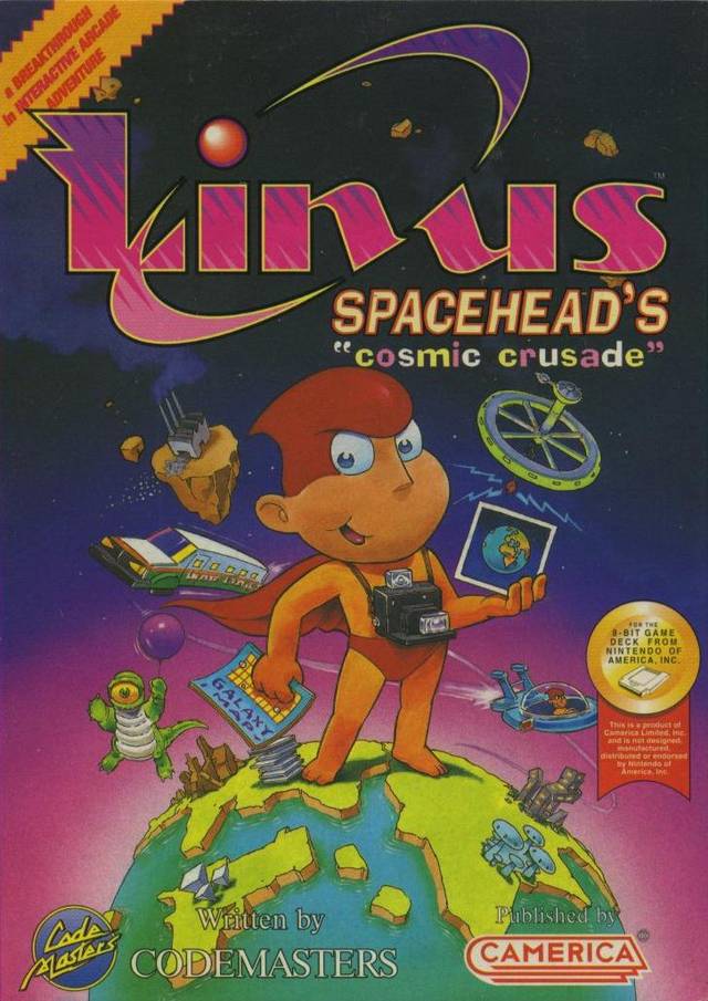 Linus Spacehead's Cosmic Adventure (Nintendo NES) (Online Order Only)