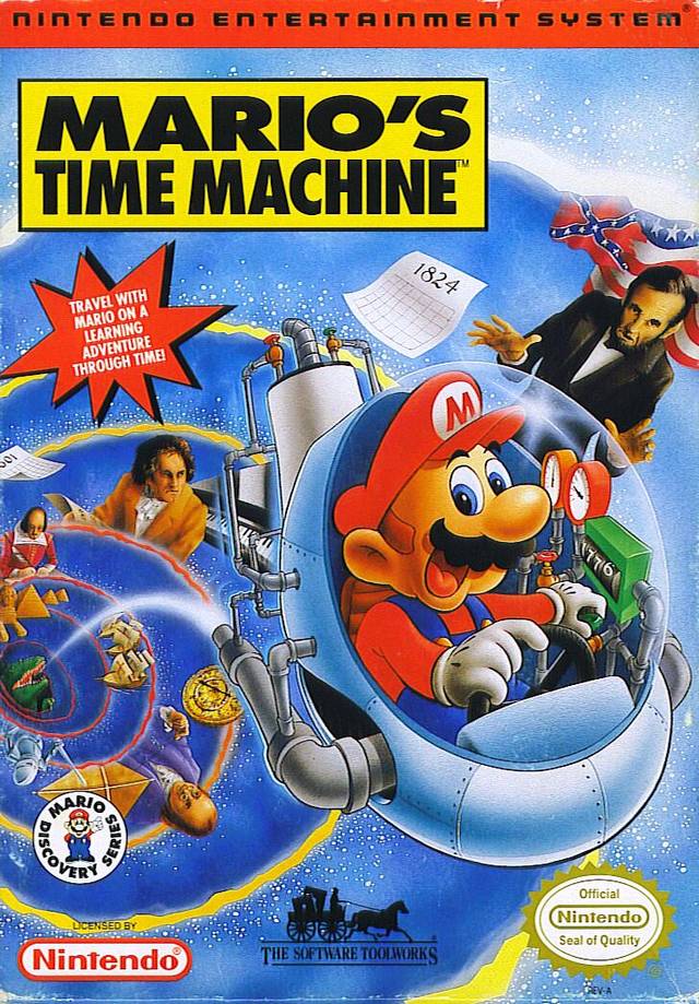 Mario's Time Machine (Nintendo NES) (Online Only)