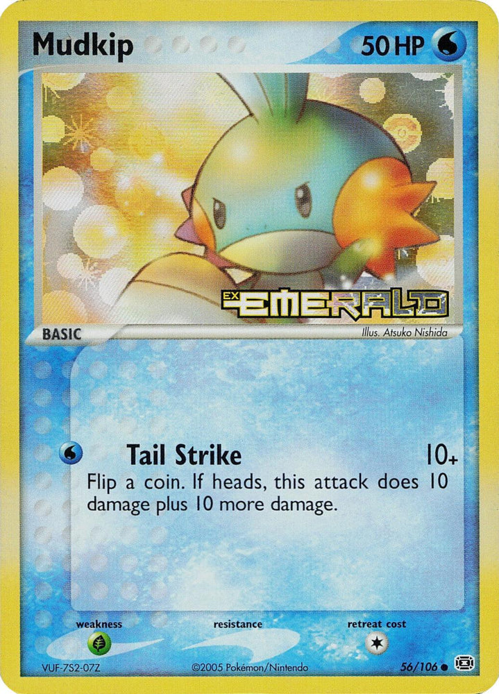 Mudkip (56/106) (Stamped) [EX: Emerald] (Online Only)