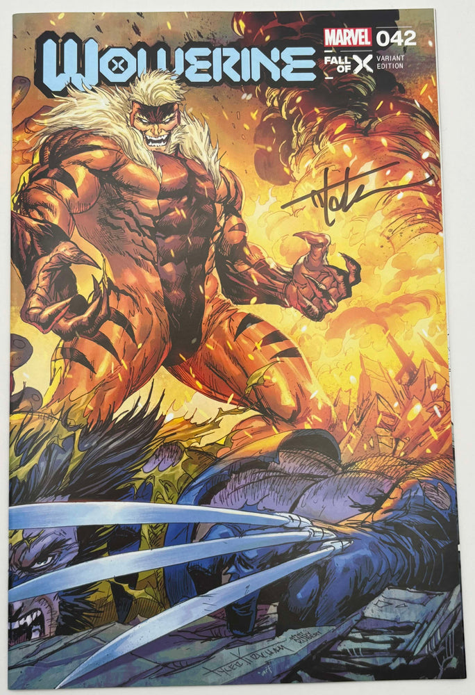 [Signed by Tyler Kirkham] WOLVERINE #42 UNKNOWN COMICS TYLER KIRKHAM EXCLUSIVE VAR [IN STOCK] (ONLINE ORDER ONLY)