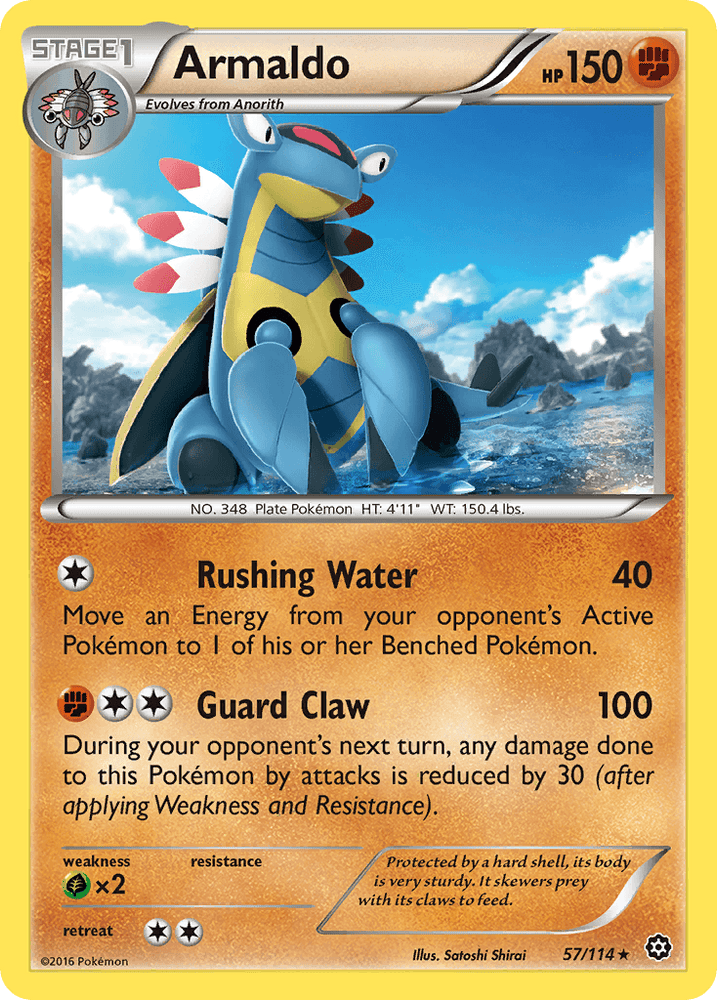 Armaldo (57/114) [XY: Steam Siege] (Online Only)