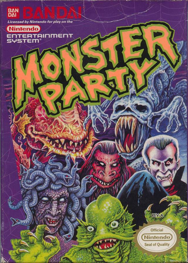 Monster Party (Nintendo NES) (Online Only)