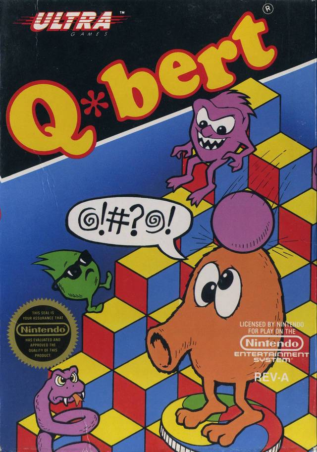 Q*bert (Nintendo NES) (Online Order Only)