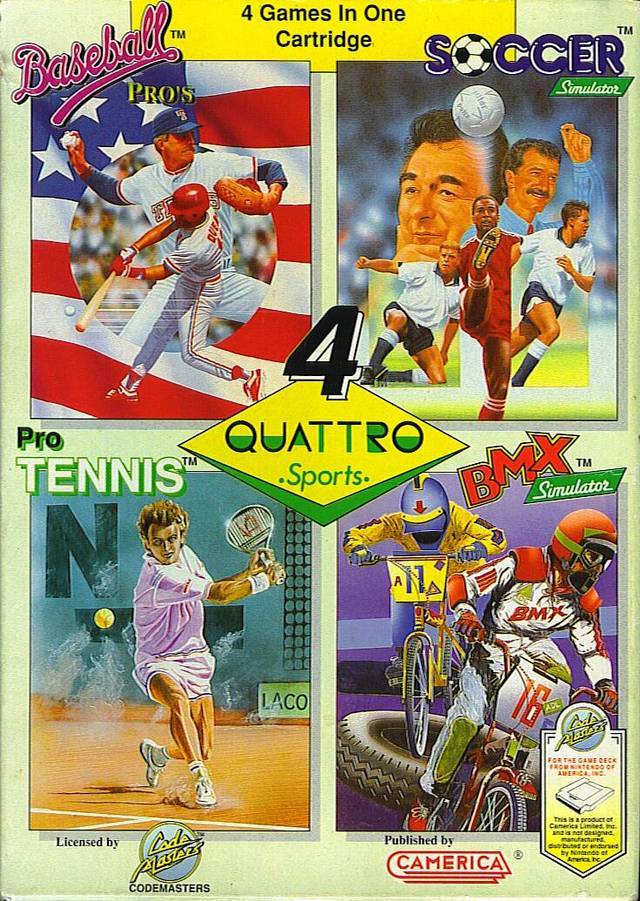 Quattro Sports (Nintendo NES) (Online Only)