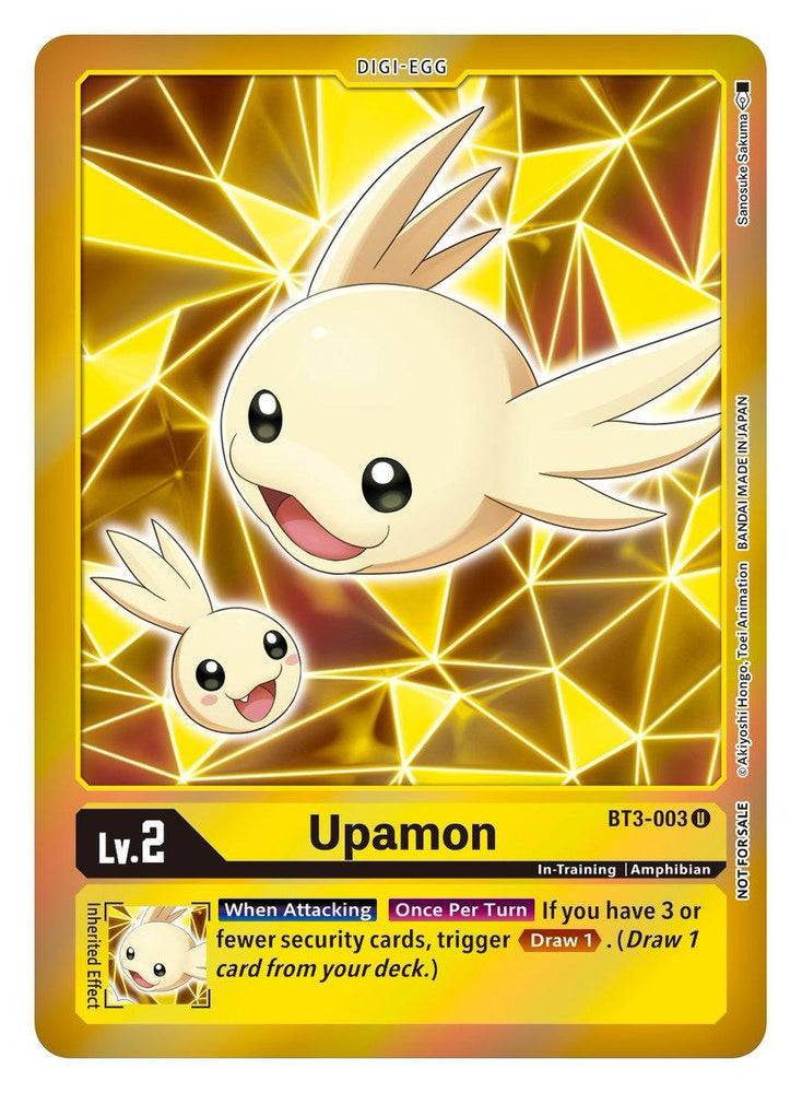 Upamon [BT3-003] (Event Pack 2) [Release Special Booster Ver.1.5] (ONLINE ORDER ONLY)