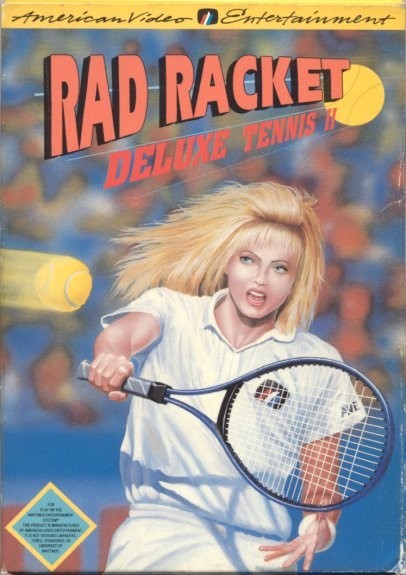 Rad Racket: Deluxe Tennis II (Nintendo NES) (Online Only)