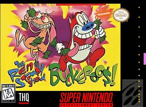 The Ren and Stimpy Show Buckeroo$ (Super Nintendo) (Online Order Only)