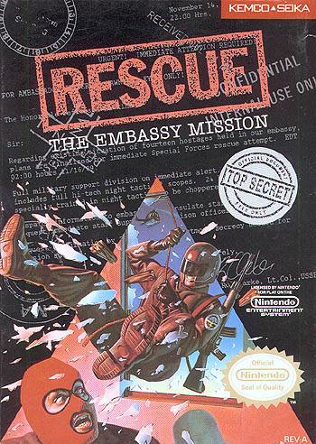 Rescue The Embassy Mission (Nintendo NES) (Online Only)
