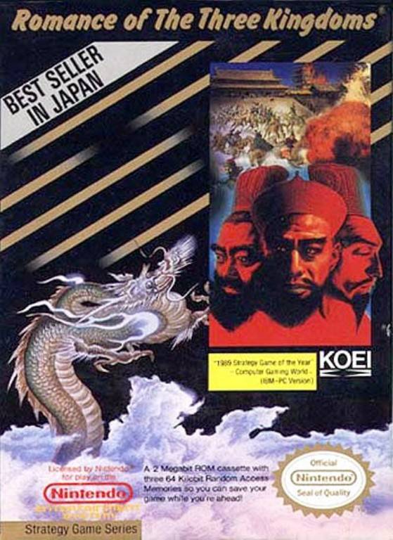 Romance of the Three Kingdoms (Nintendo NES) (Online Only)