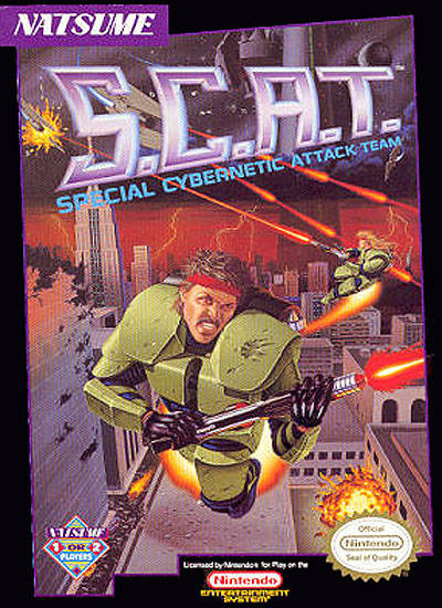 S.C.A.T. Special Cybernetic Attack Team (Nintendo NES) (Online Order Only)