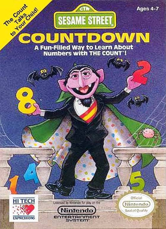 Sesame Street Countdown (Nintendo NES) (Online Only)