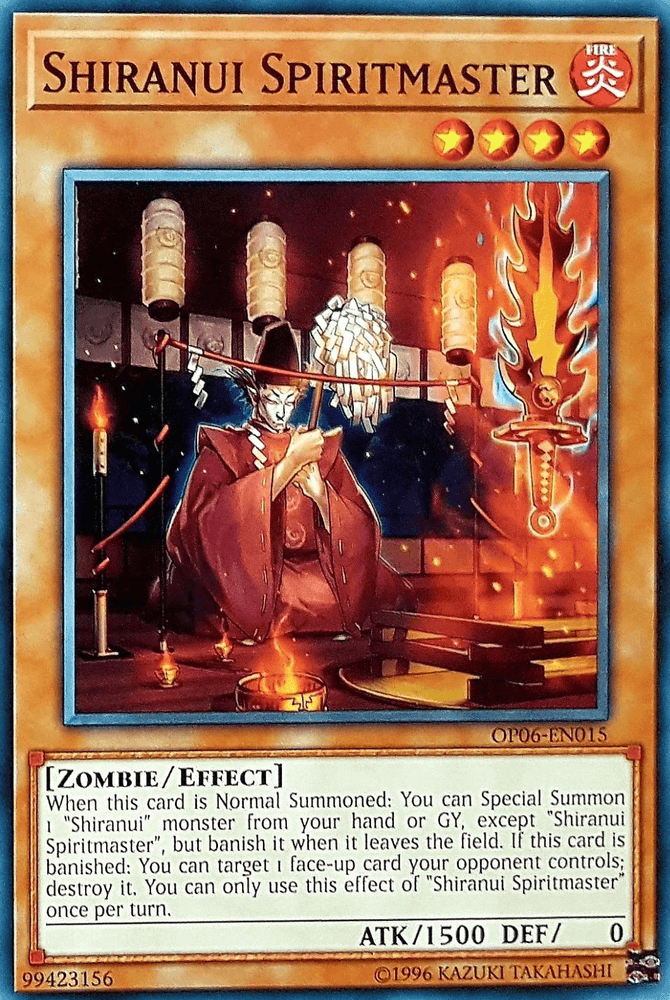 Shiranui Spiritmaster [OP06-EN015] Common (ONLINE ORDER ONLY)