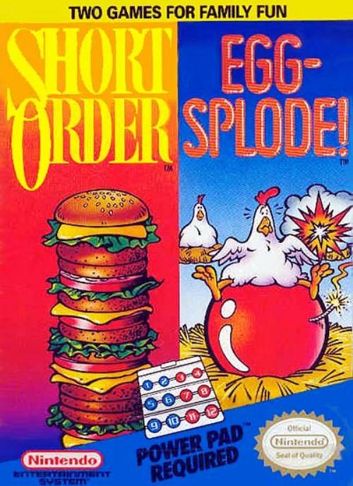 Short Order / Eggsplode! (Nintendo NES) (Online Only)