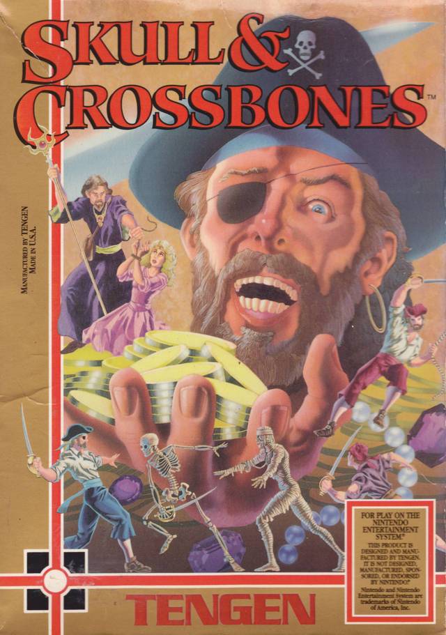 Skull and Crossbones (Nintendo NES) (Online Only)