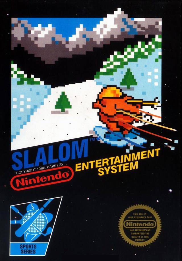 Slalom (Nintendo NES) (Online Only)