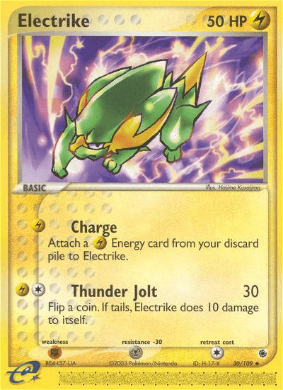 Electrike (30/109) [EX: Ruby & Sapphire] (Online Only)