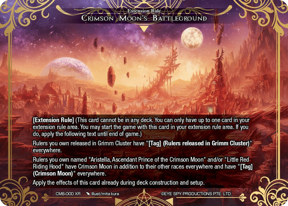 Crimson Moon's Battleground (CMB-000 XR) [Crimson Moon's Battleground]