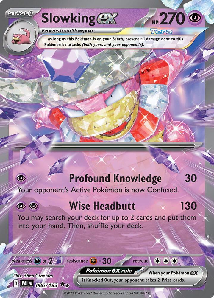 Slowking ex (086/193) [Scarlet & Violet: Paldea Evolved] (Online Only) (ONLINE ORDER ONLY)