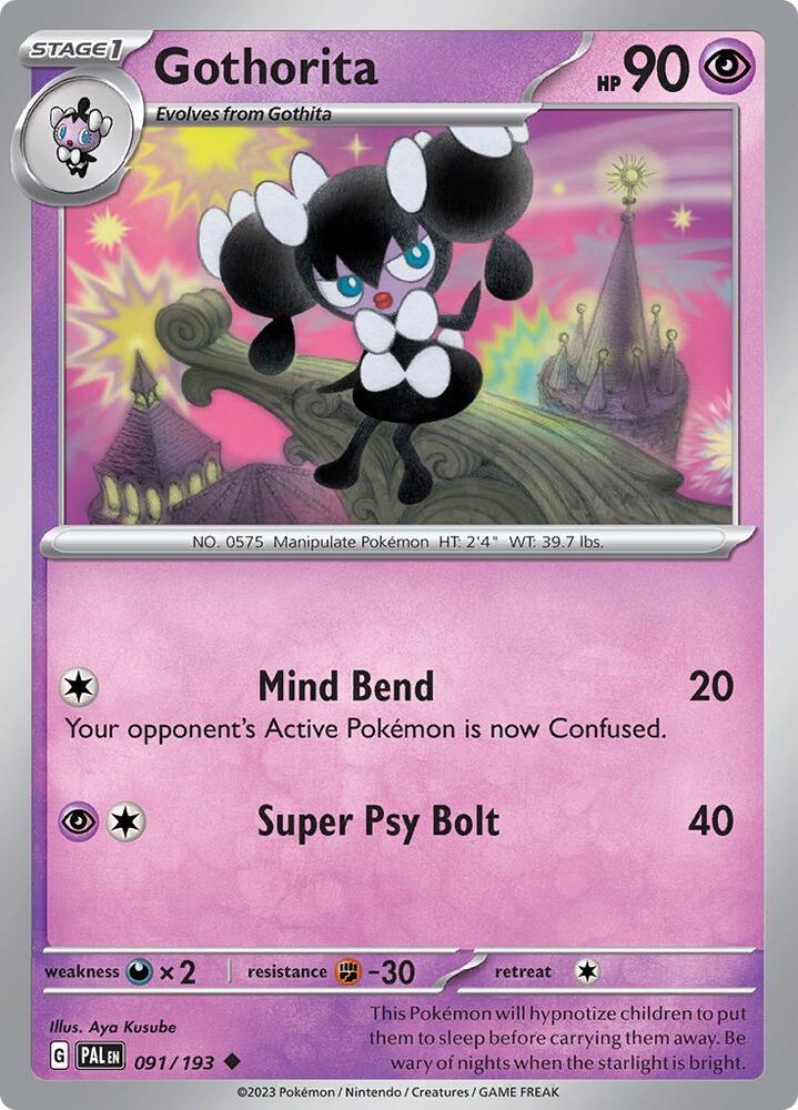 Gothorita (091/193) [Scarlet & Violet: Paldea Evolved] (Online Only) (ONLINE ORDER ONLY)