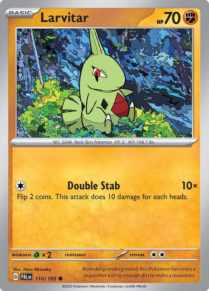 Larvitar (110/193) [Scarlet & Violet: Paldea Evolved] (Online Only)