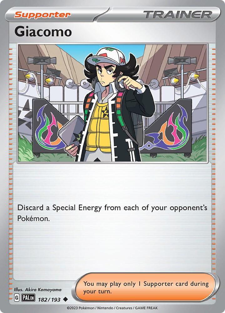Giacomo (182/193) [Scarlet & Violet: Paldea Evolved] (Online Only) (ONLINE ORDER ONLY)