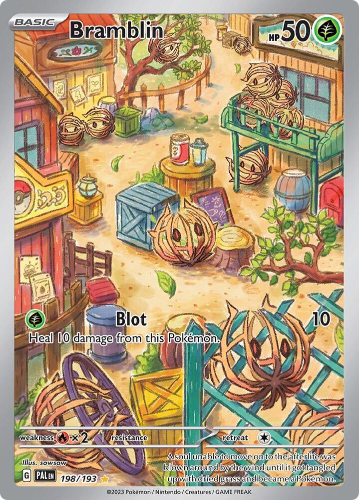 Bramblin (198/193) [Scarlet & Violet: Paldea Evolved] (Online Only)