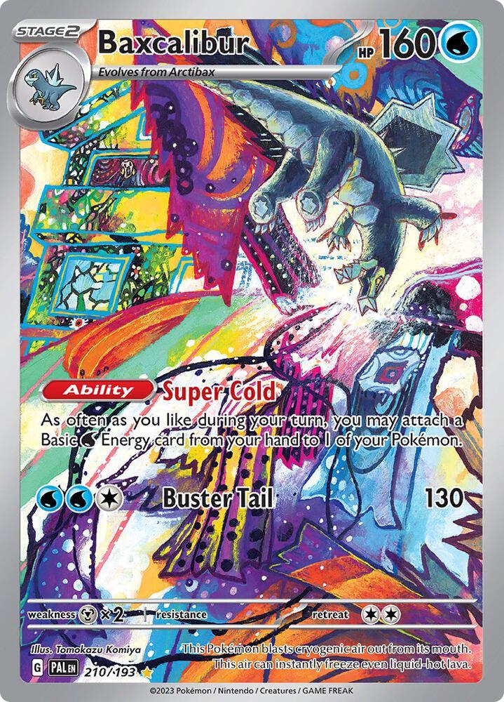 Baxcalibur (210/193) [Scarlet & Violet: Paldea Evolved] (Online Only)