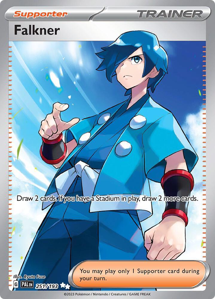 Falkner (251/193) [Scarlet & Violet: Paldea Evolved] (Online Only)