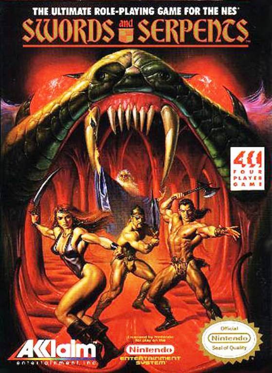 Swords and Serpents (Nintendo NES) (Online Order Only)
