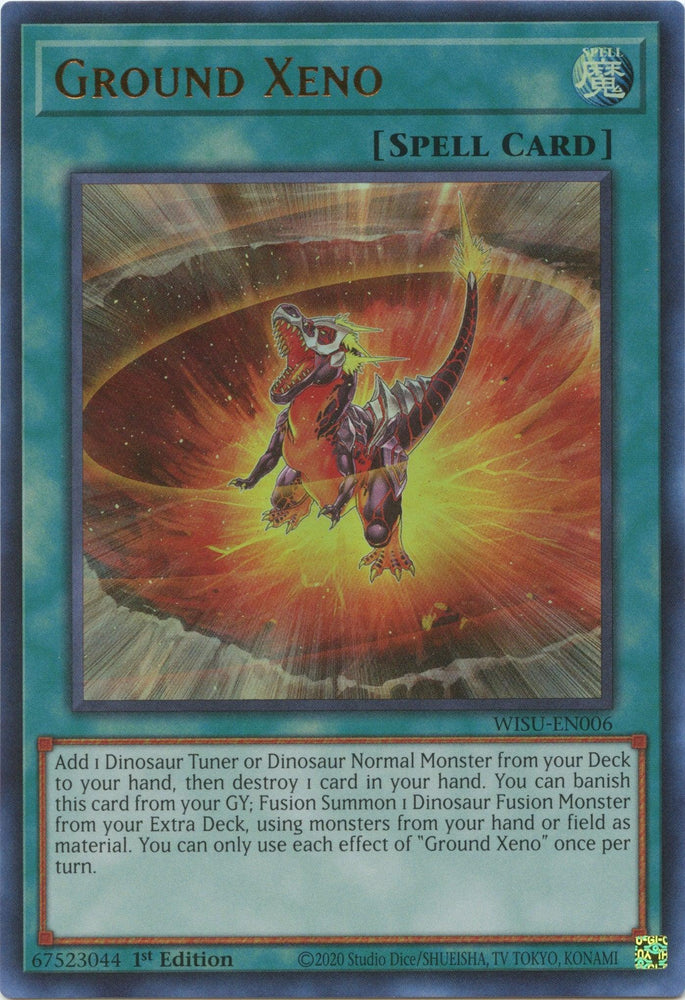 Ground Xeno [WISU-EN006] Ultra Rare (ONLINE ORDER ONLY)